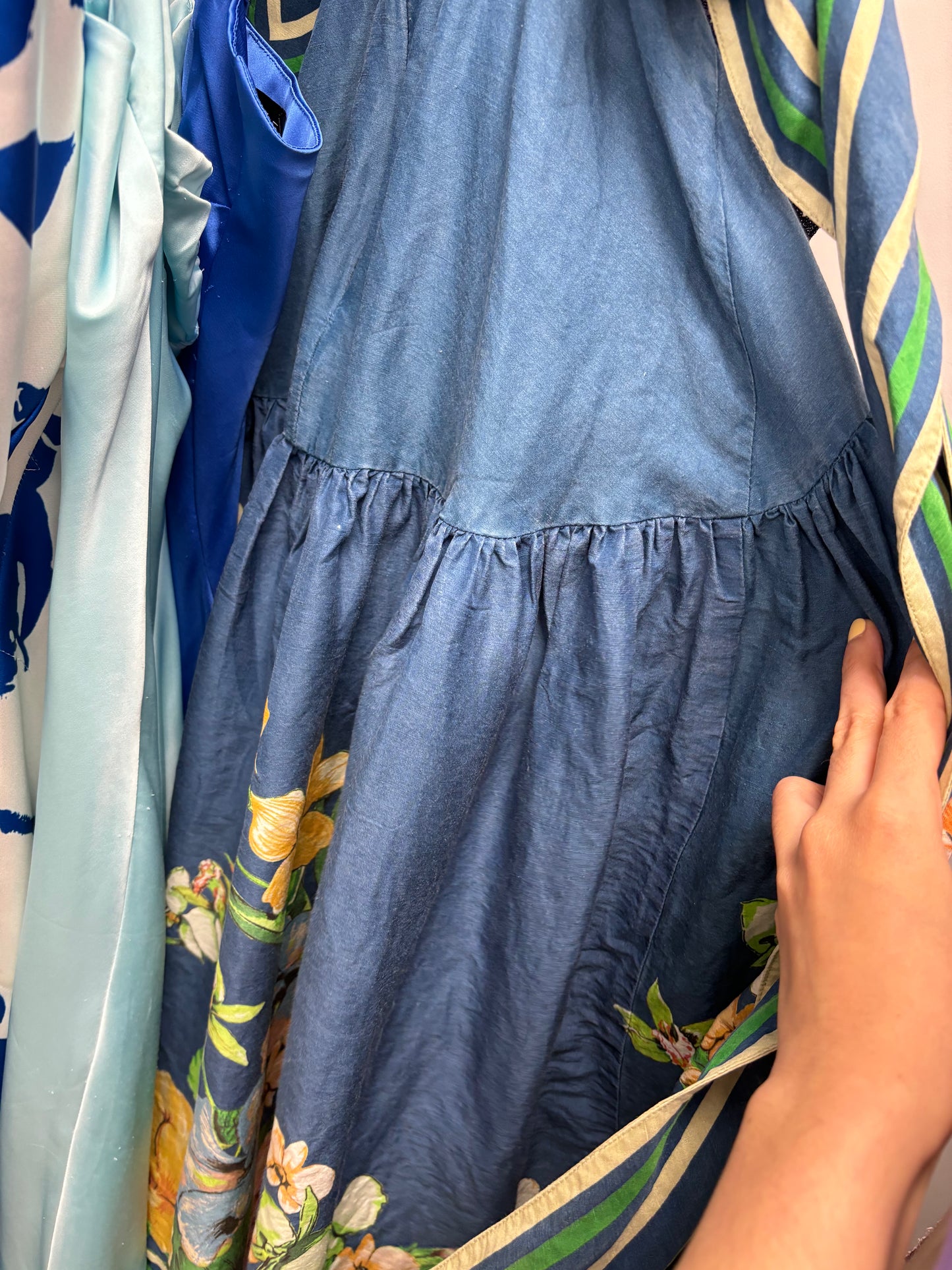 EX RENTAL Alemais Lyla Halter Dress Sz 8