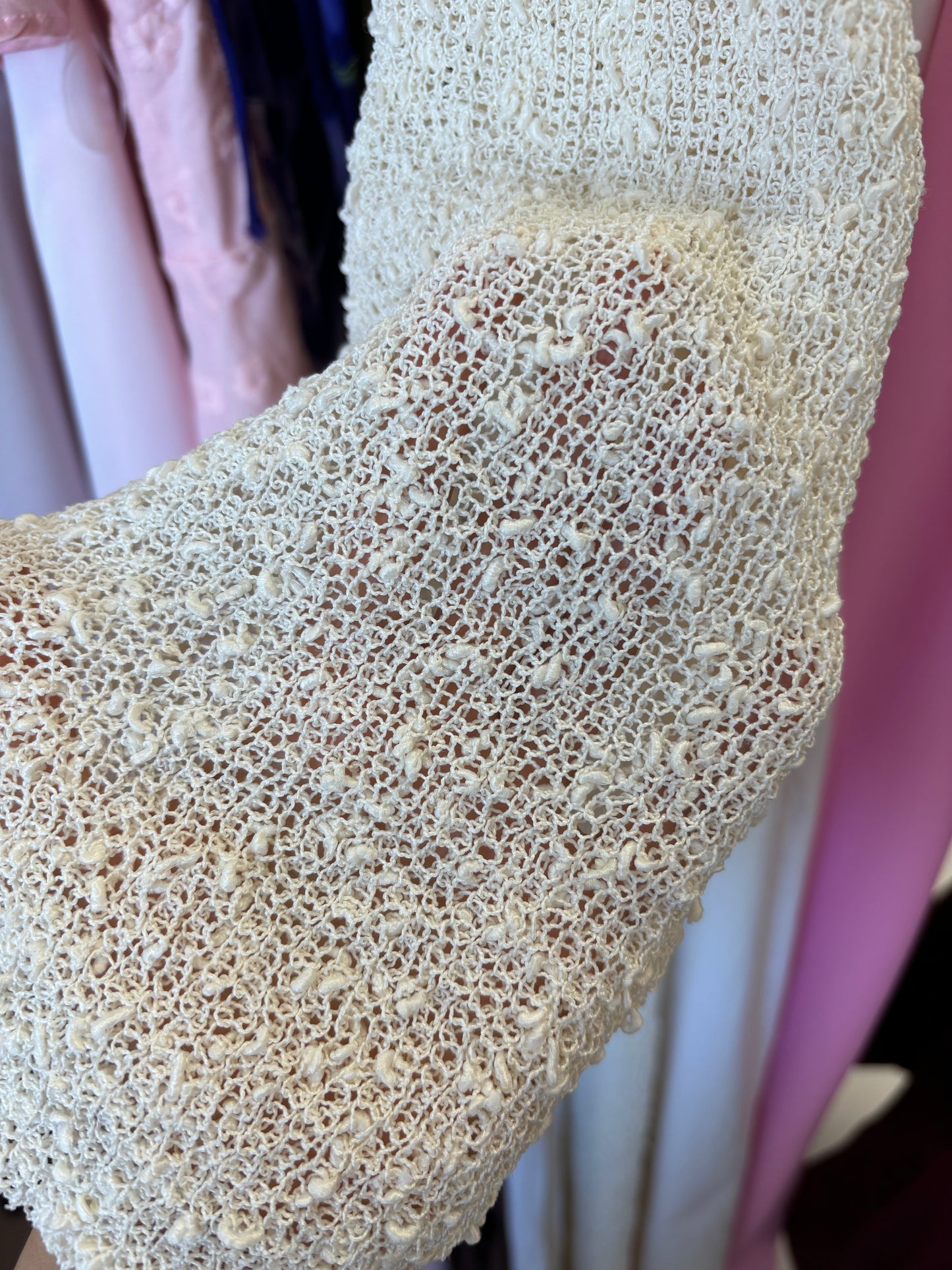 Meshki Marisol Dress Cream Sz XXL