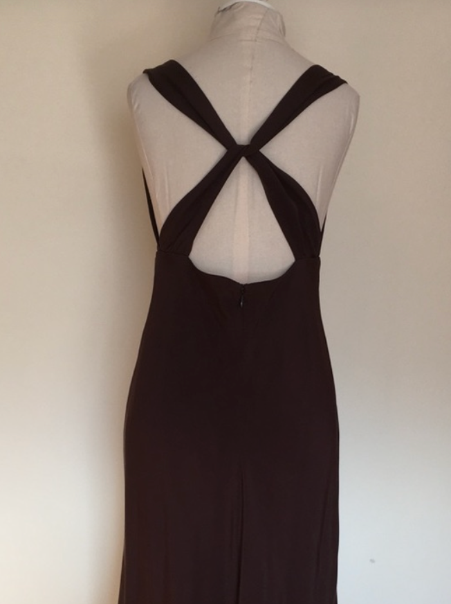 Vintage Silk Maxi Sz S