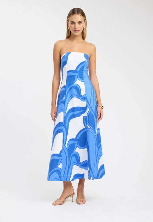 Kookai Zani Strapless Dress Sz 6