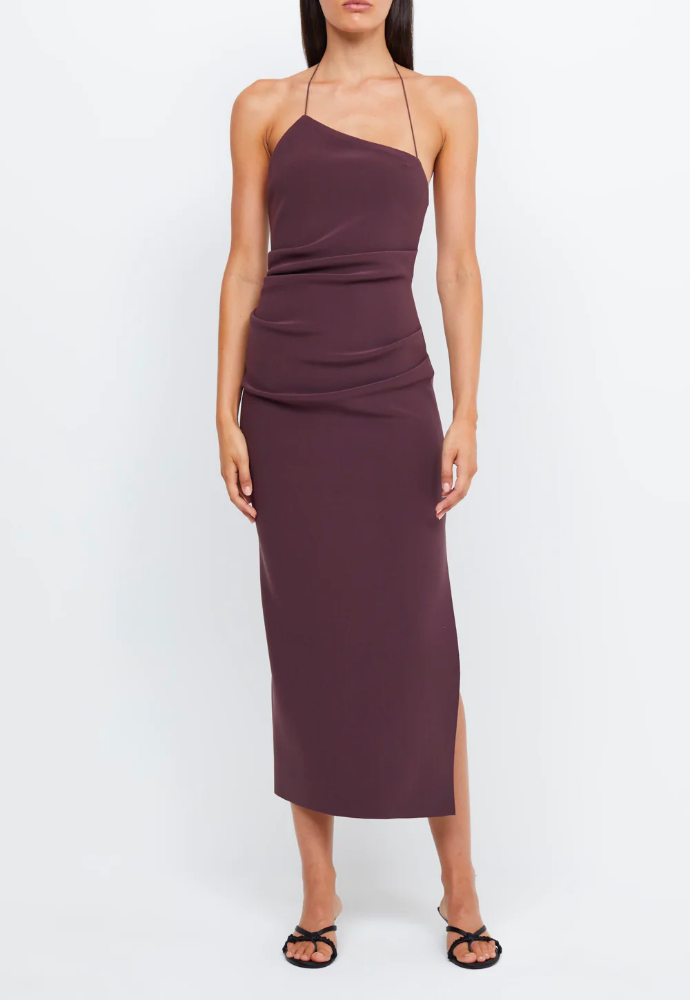 Bec and Bridge Andy Asym Midi Dress Sz 10