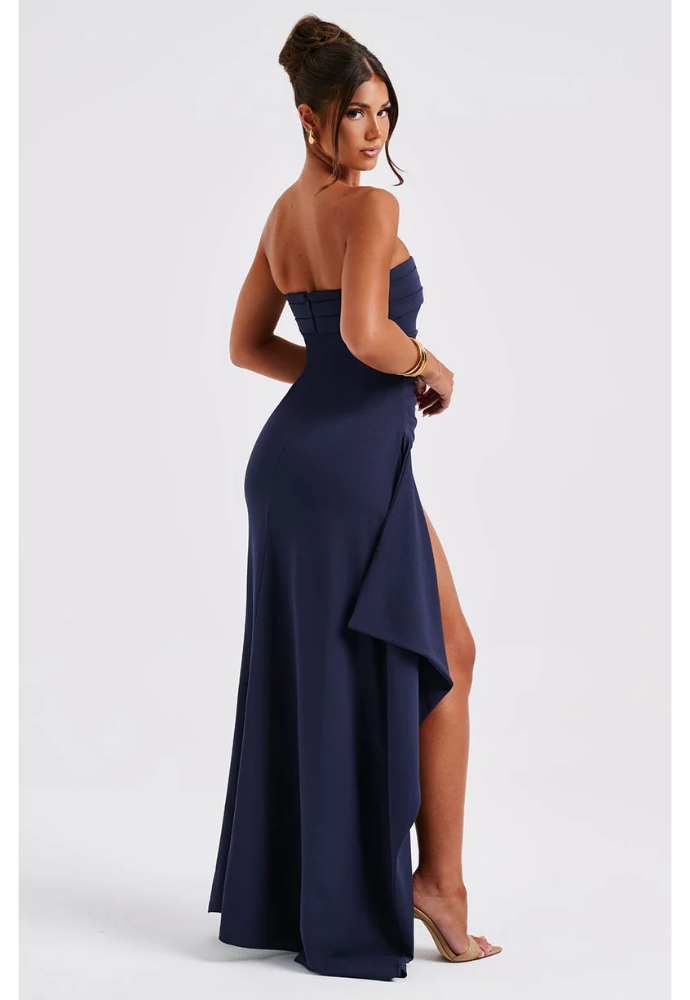 Babyboo Zafira Dress Navy Sz M