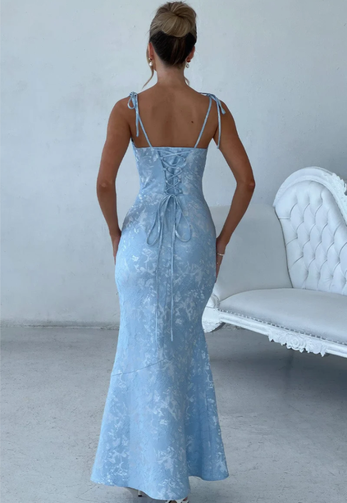 Babyboo Whitney Dress Sz 10 Blue
