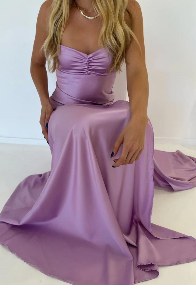HNTR The Label Gaia Gown Lilac Sz M