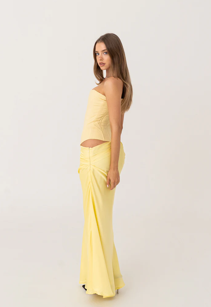 Huxley Gown Lemon Sz S