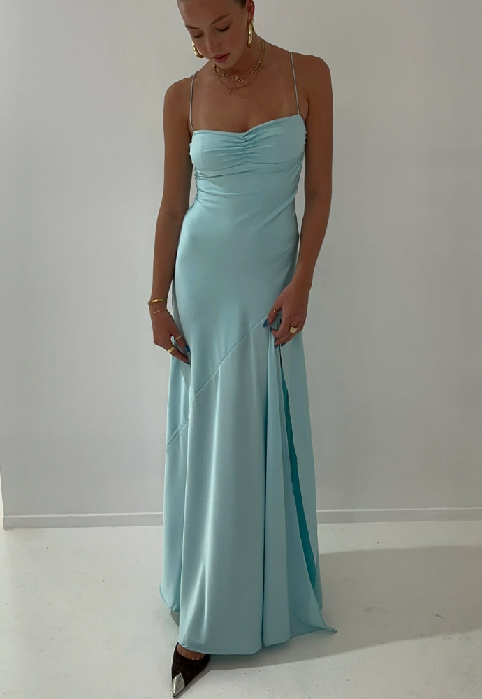HNTR the label Gaia Gown Aqua Sz L