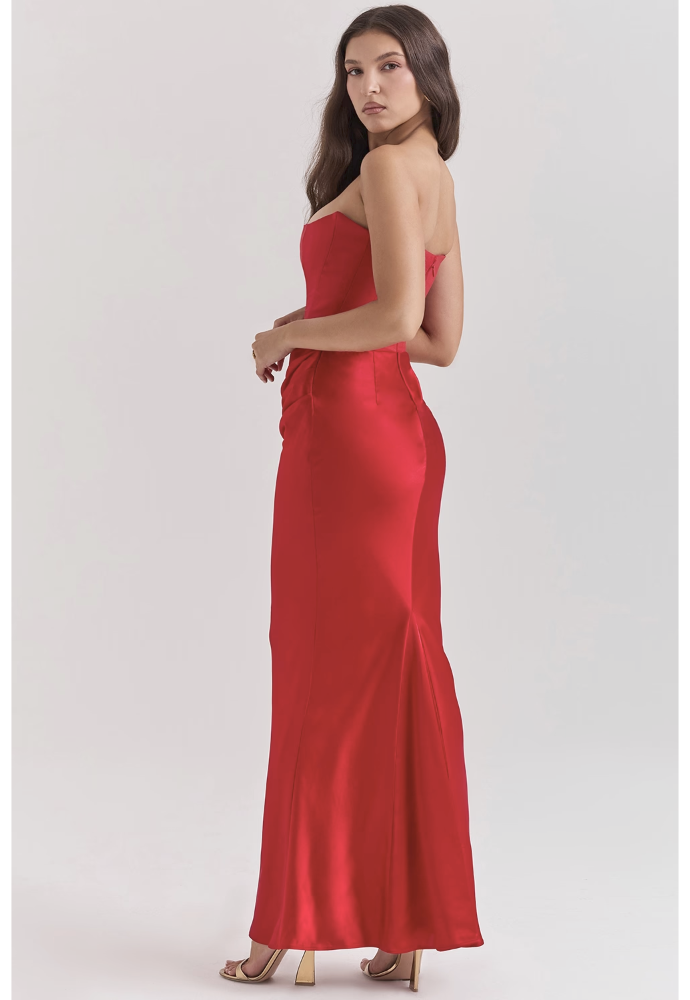 House of CB Persephone Dress Sz M Red