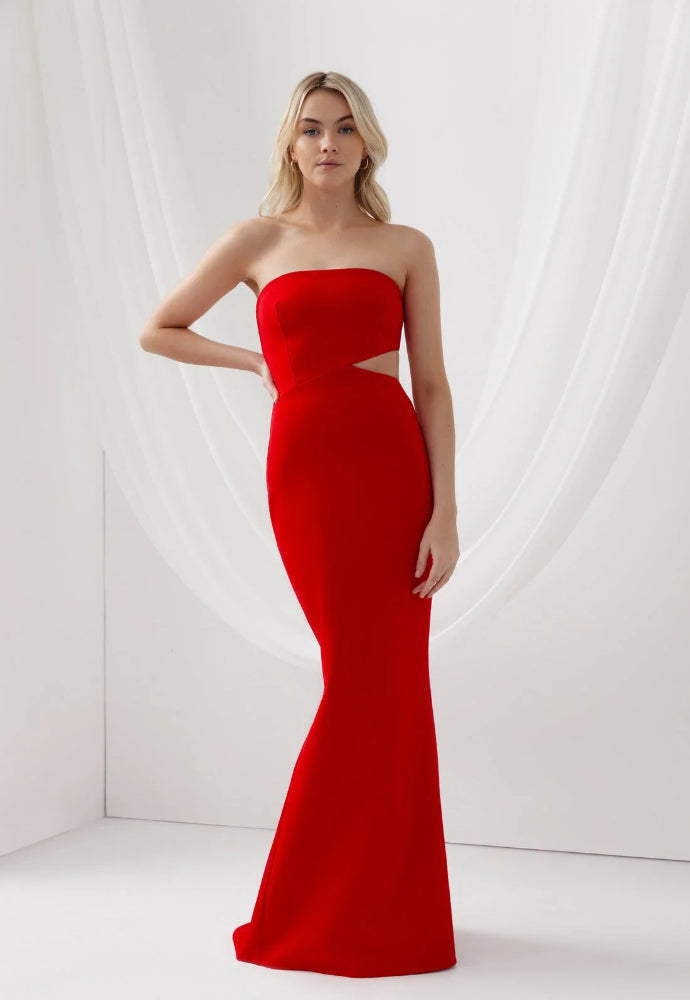 Lexi Serafina Dress Red Sz 10