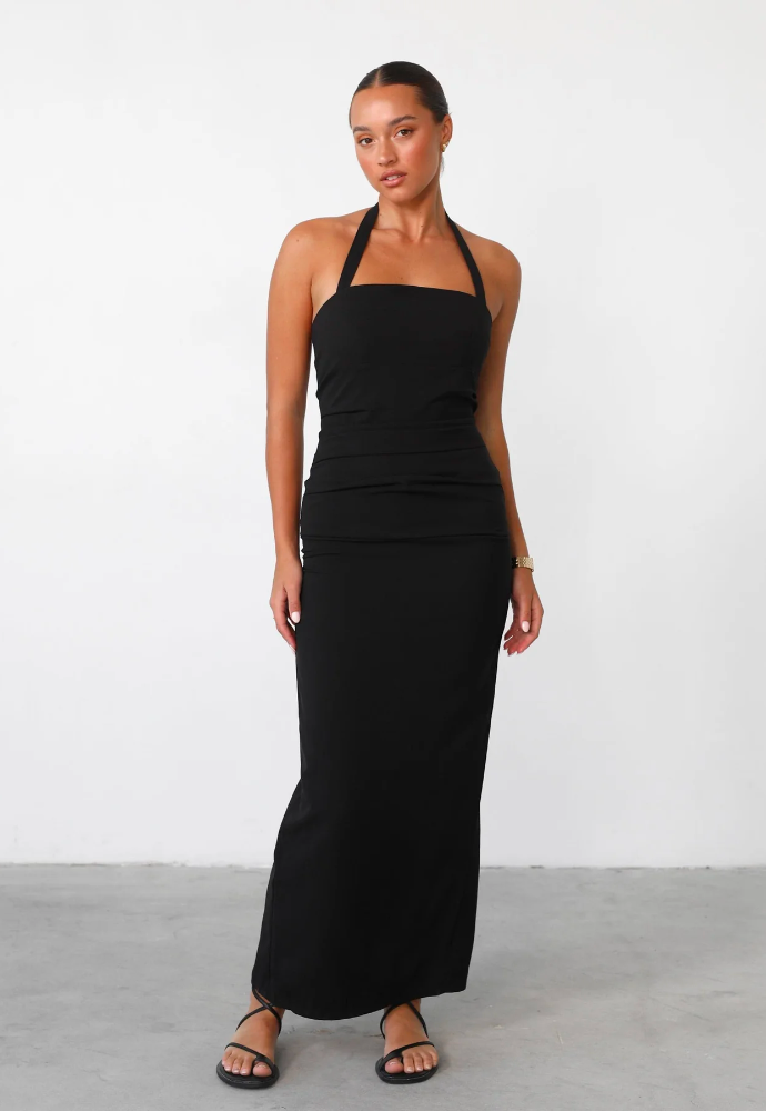 Lioness 1999 Maxi Dress - Onyx Sz M