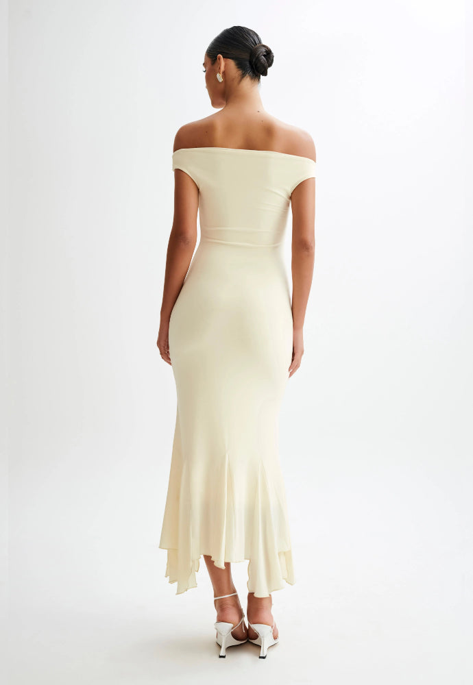 Meshki Analina Dress Sz M Yellow
