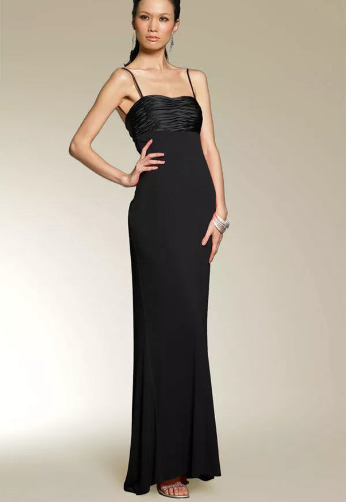 Runaway Vintage black slip dress Sz 8