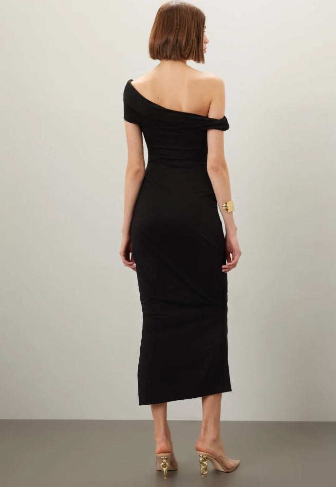 Paris Georgia Ida Dress Black Sz S/M