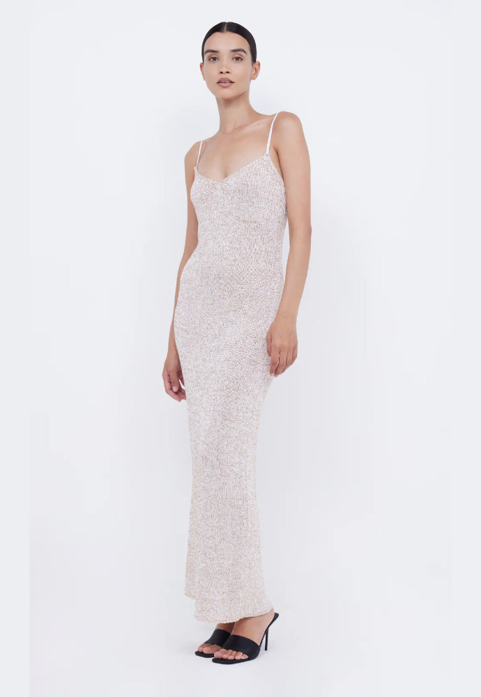 Sadie Sequin Dress Rose Gold Sz S Dress Rental NZ Sadie Sequin Dress Rose Gold Sz S Dress Rental NZ