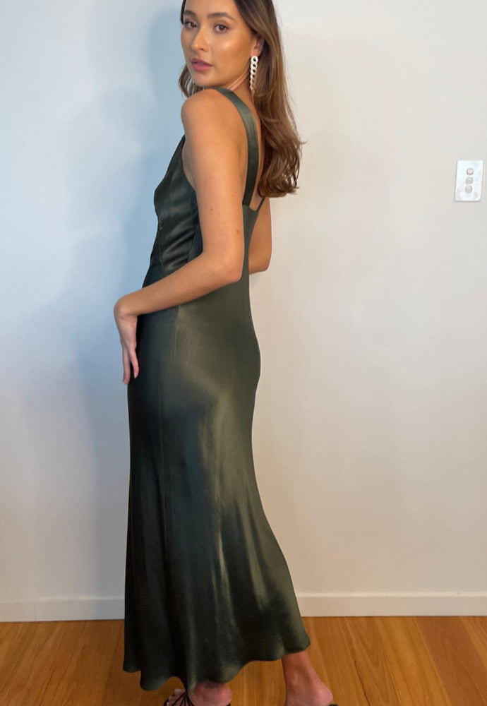 Shona Joy La Lune Forest Slip Dress Sz 8