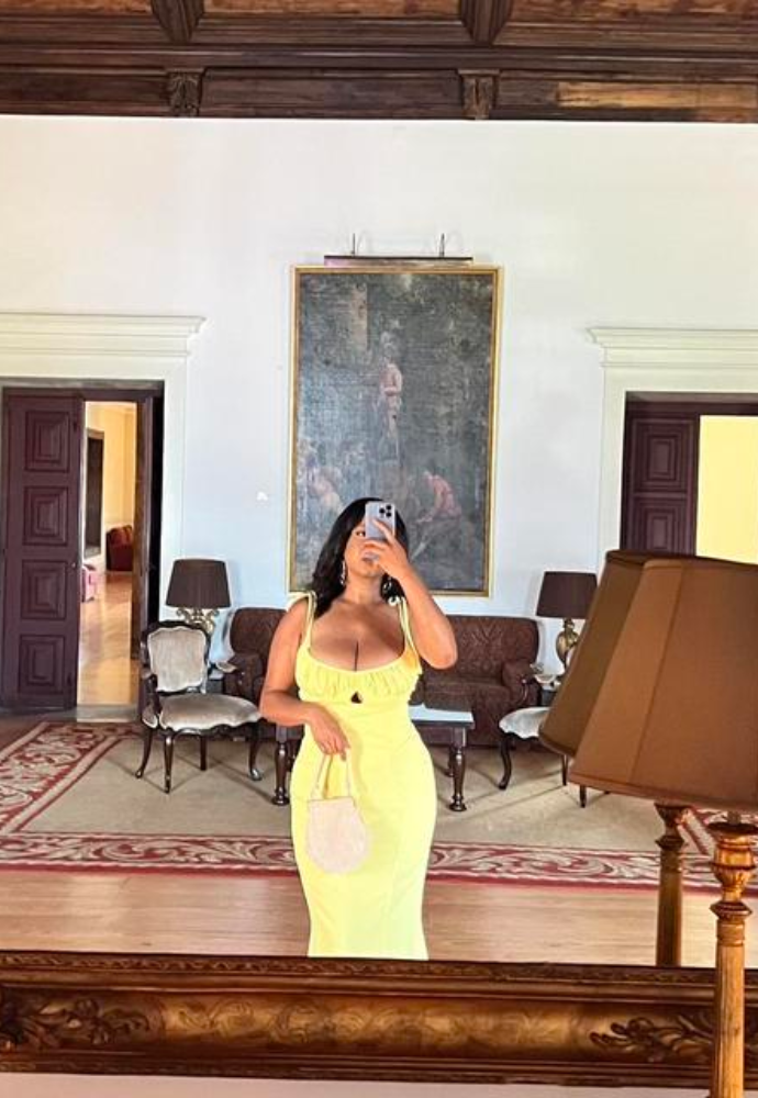 EX RENTAL House of CB Soren Buttercup Sz L