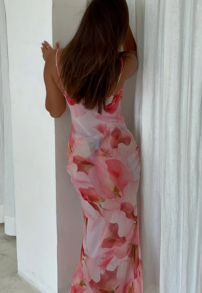 Stella Maxi Floral Dress Sz XS