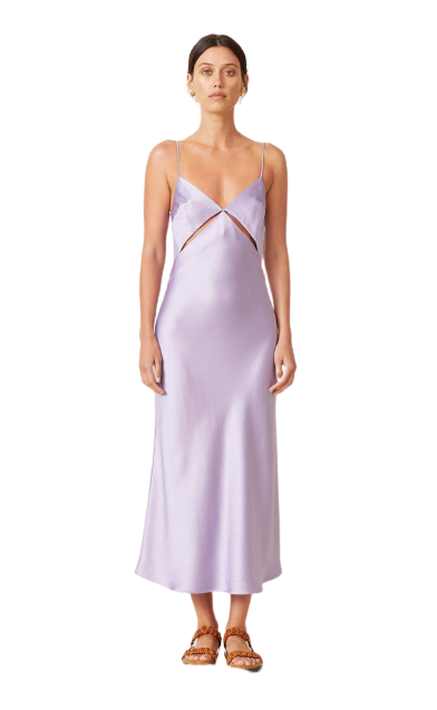 Bec and Bridge Mila Sz 10 Lilac - Dress Rental NZ