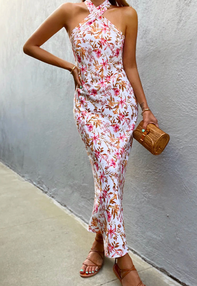 Runaway Alani Halter Dress Sz 10 - Dress Rental NZ