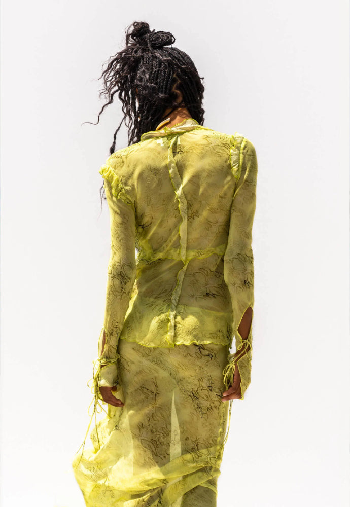 Rat and Boa Cobra Set Lime - Dress Rental NZ