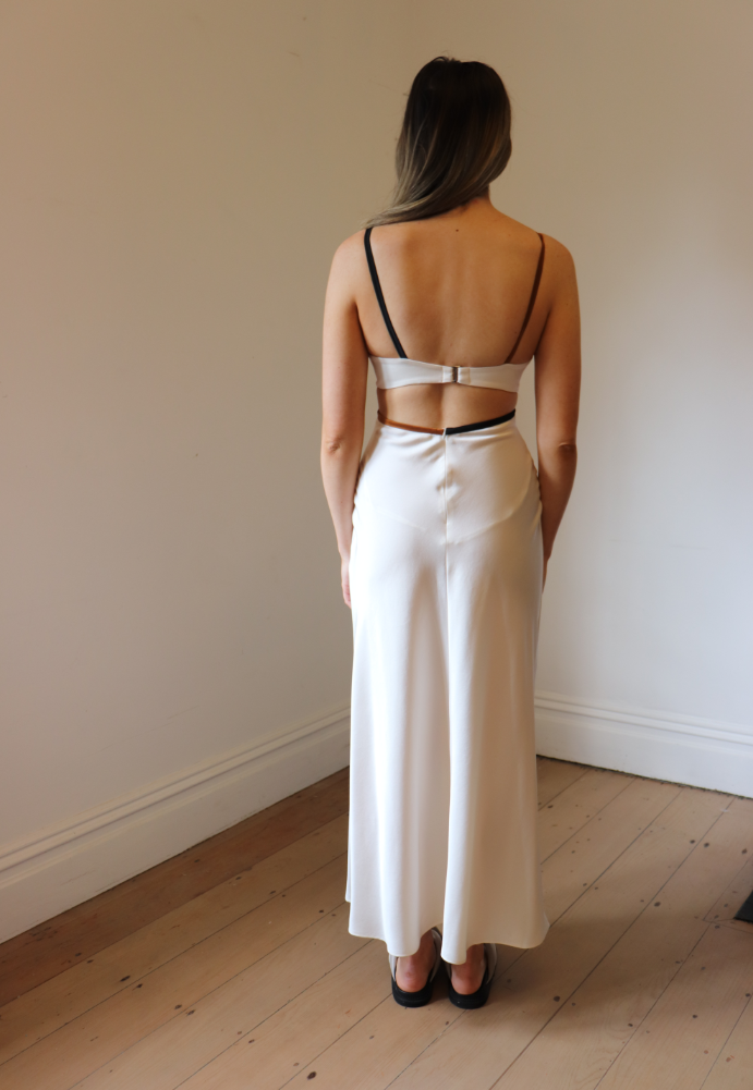 Bec and Bridge Toi et Moi Dress Ivory Sz 8 - Dress Rental NZ