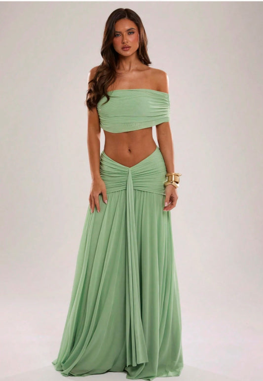 Sage Green Two Piece Set XS