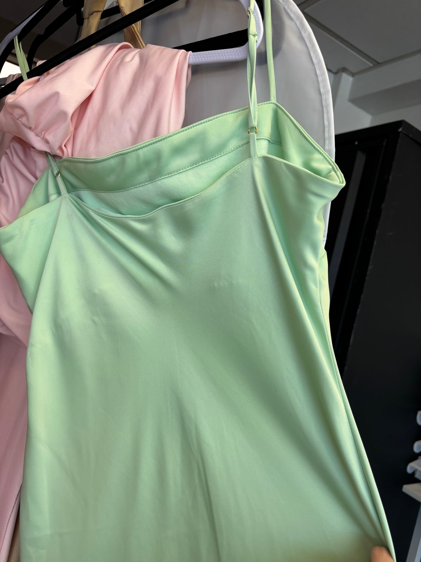 EX RENTAL Ruby Cucumber Slip sz 12