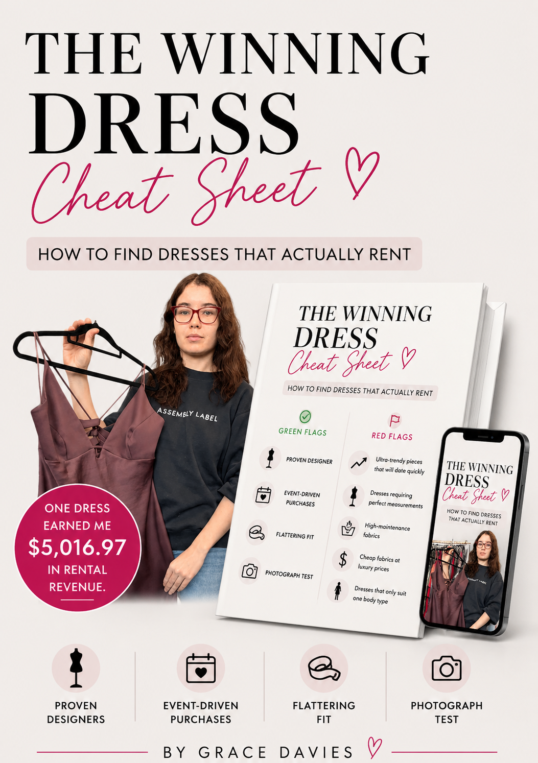 Winning Dress - Cheat Sheet - FREE DOWNLOAD