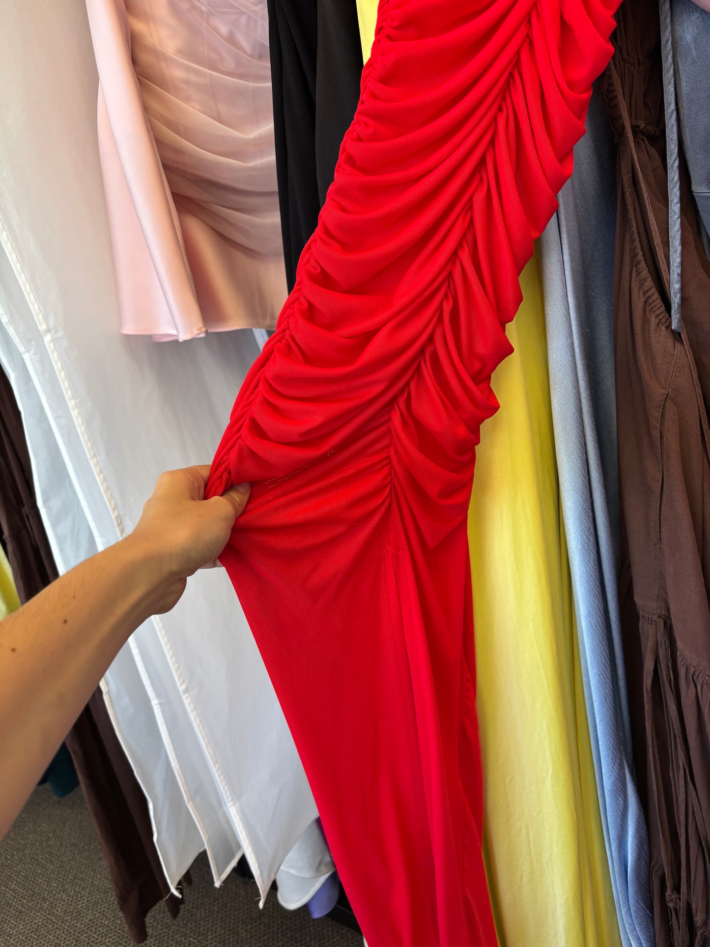 EX RENTAL Alamour The Label Nera Dress Sz XXS