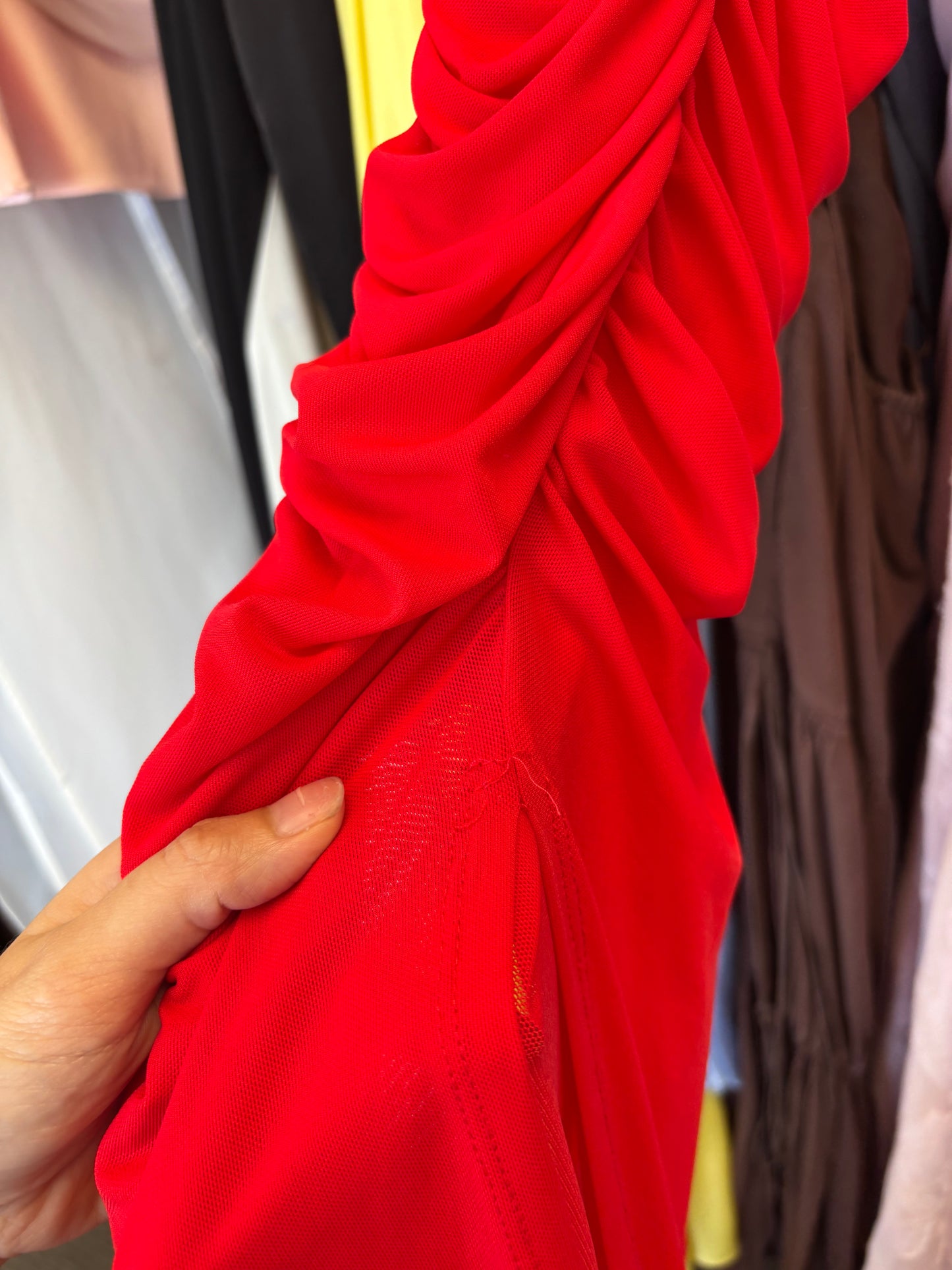 EX RENTAL Alamour The Label Nera Dress Sz XXS