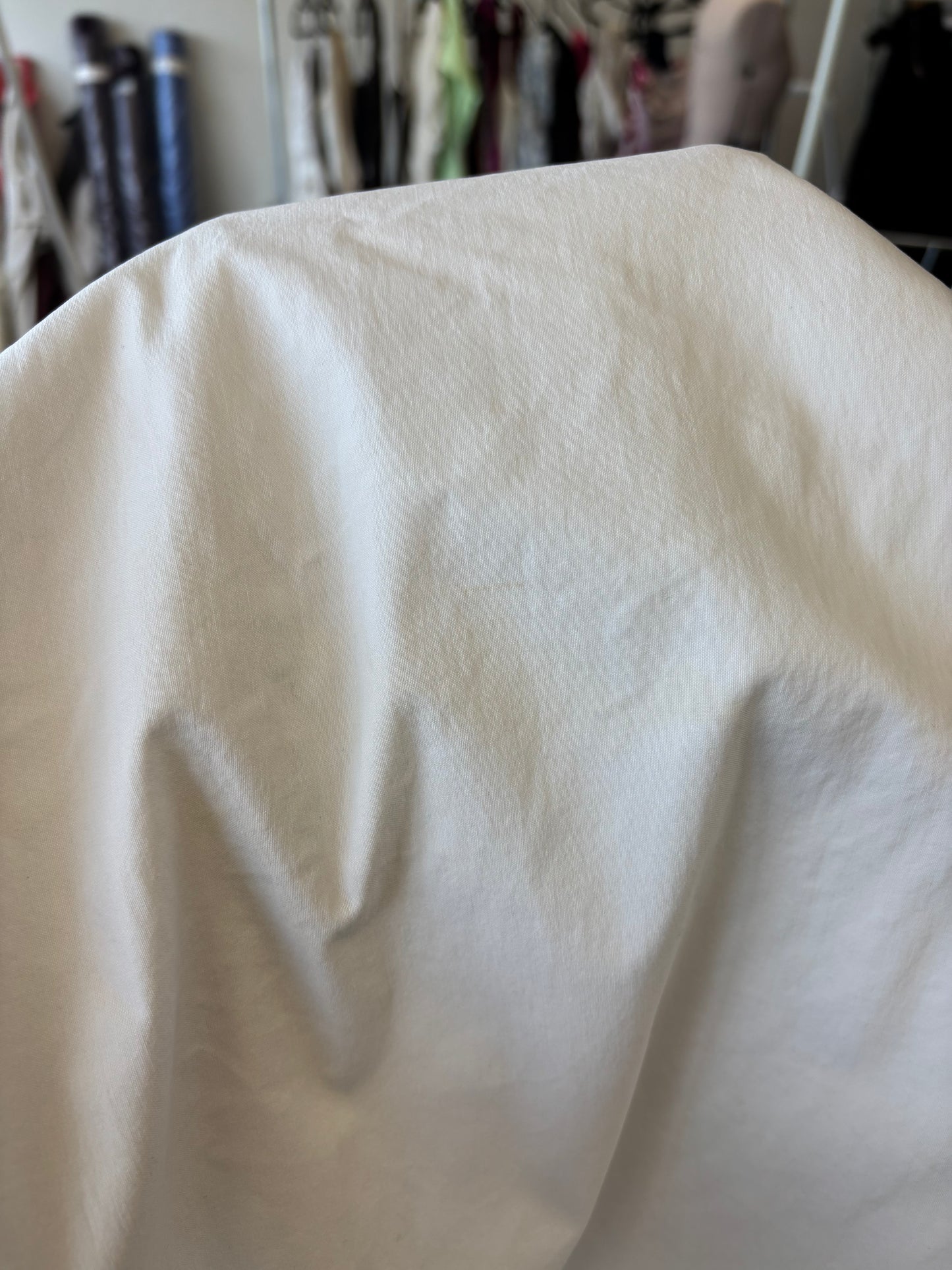 EX RENTAL Zara White Asymmetric Dress Sz 8