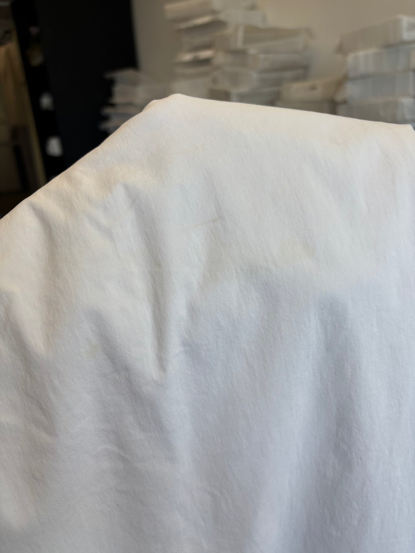 EX RENTAL Zara White Asymmetric Dress Sz 8