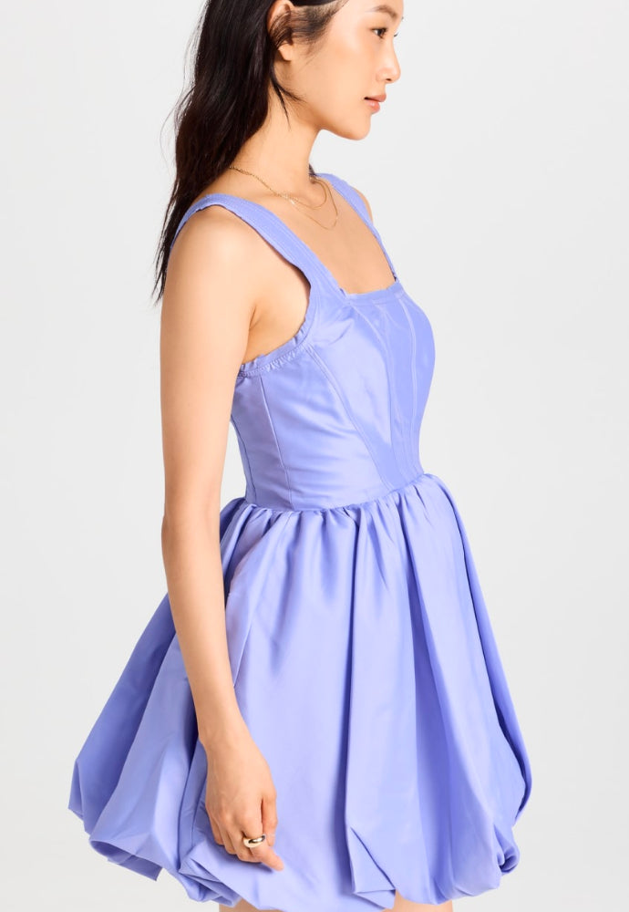 Aje Suzette Bubble Mini Dress Lavender Sz 8