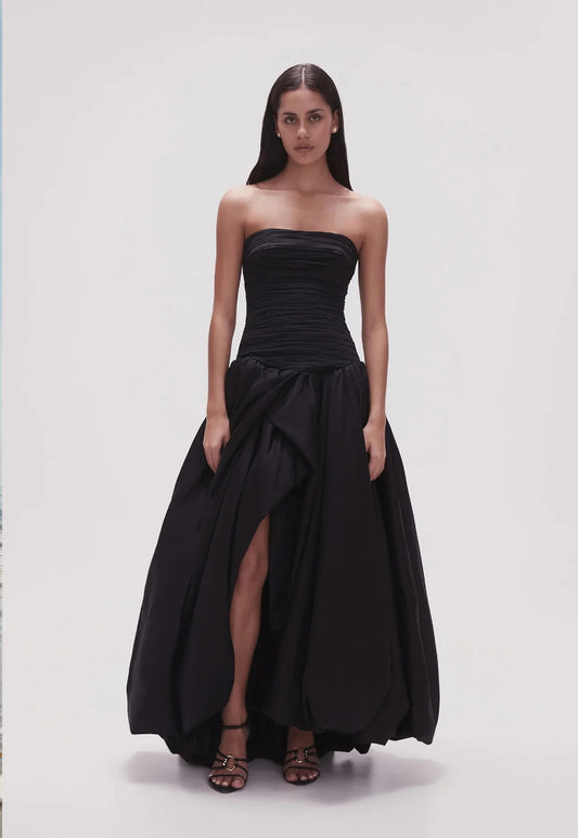 Aje Violette Dress Sz 10 Black