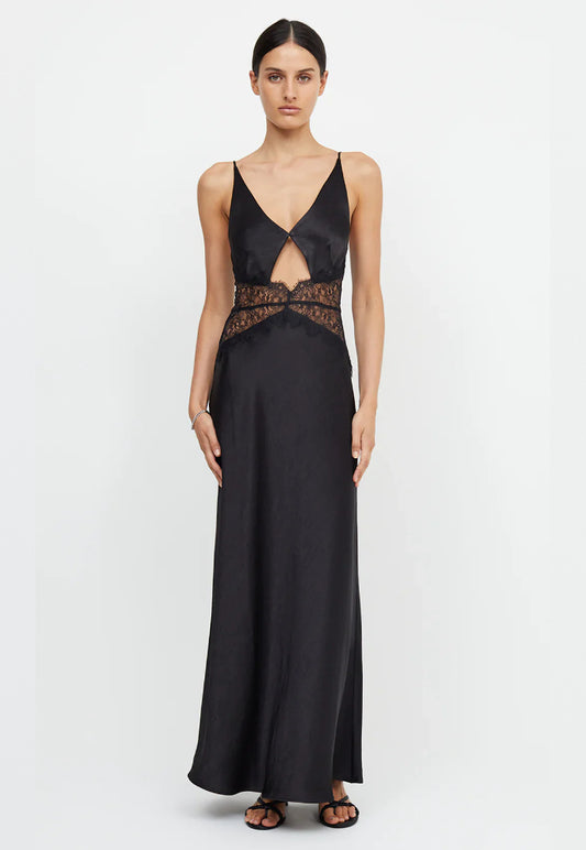 Bec and Bridge Camille Dress Black Sz 14
