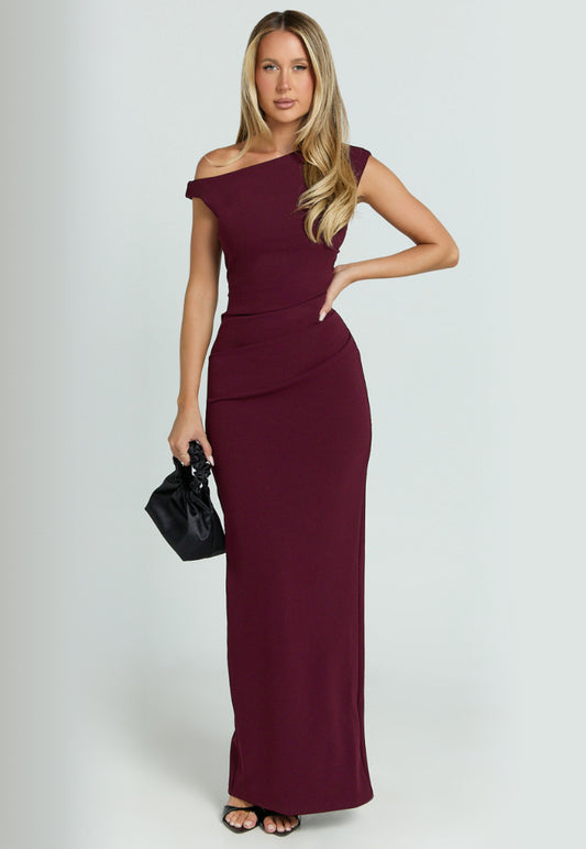 Showpo Genie Dress Sz 8 Wine