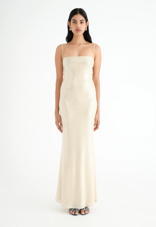 Benni Juliano Sequin Slip Dress Sz 10