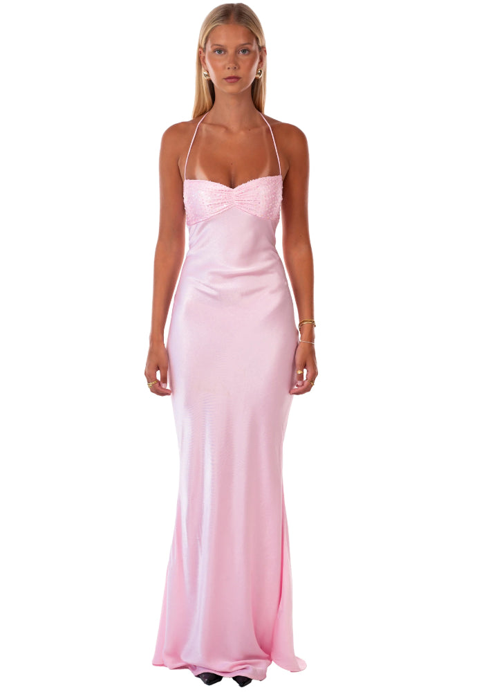 I am Delilah Jade Maxi Quartz Dress Sz XS