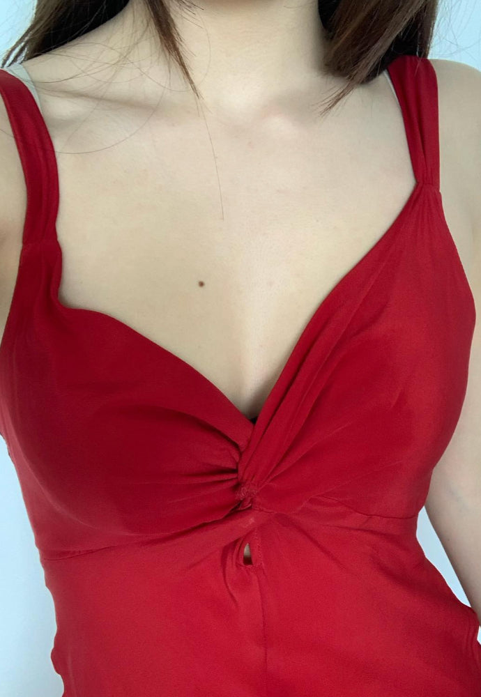 Ruby Maude Slip Dress Red Sz 14
