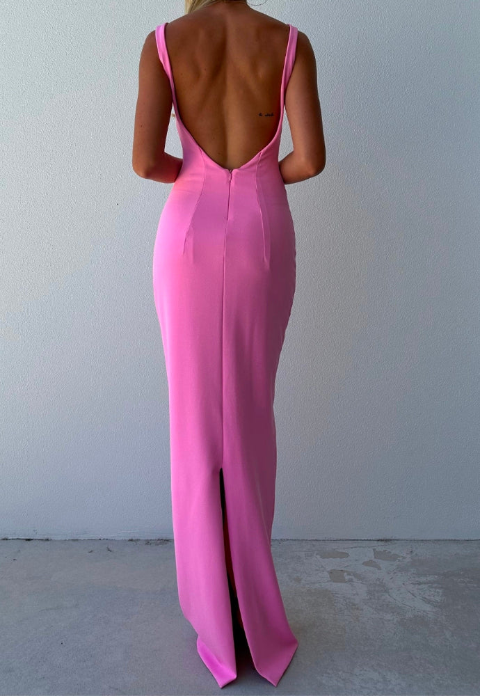 Effie Kats Verona Gown Pink Sz M