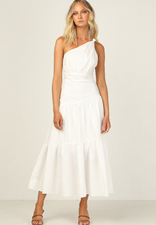 Brittany Dress White Sz 8/12 - Dress Rental NZ