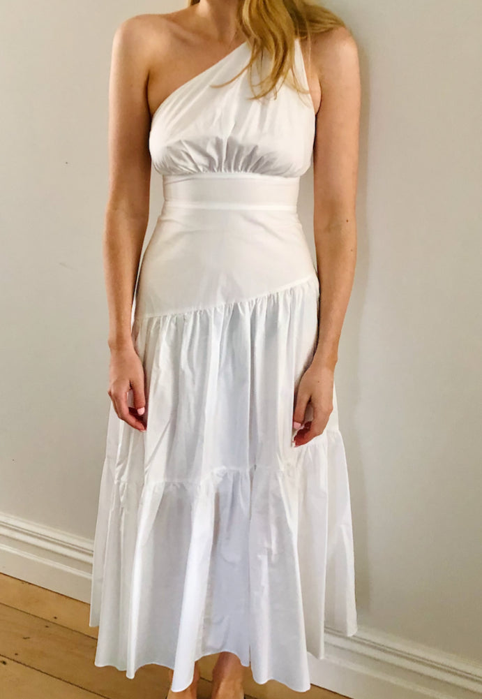 Brittany Dress White Sz 8/12 - Dress Rental NZ
