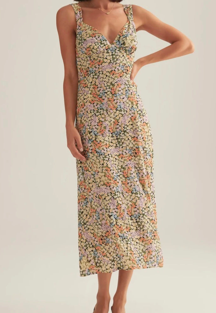 Ownley Camellia Dress Confetti Sz M - Dress Rental NZ